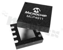 Przetworniki cyfrowo-analogowe – DAC; MICROCHIP; MCP4911T-E/MC; SPI, Serial; 2.7 V - 5.5 V; 1; 10