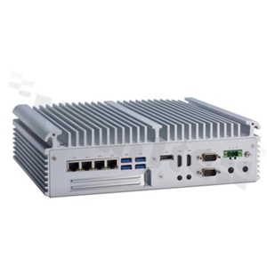 Bezwentylatorowy przemysłowy komputer wbudowany; LGA1200; RAM: do 64GB; 4xCOM; 6xUSB; 4xLAN; 2xHDMI; DP++ 2x; SATA; 2xmSATA; TPM 2.0; temp. pracy: -40+70C; 9-48VDC