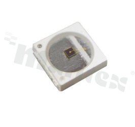 Dioda LED PLCC2 3030; HL-ES-3032D10FC-S1; czerwona 618-628nm; min. 12lm/100mA; 1.8-2.4V; 120 stopni; soczewka water clear; 3.0x3.2x0.6mm /4000 szt.