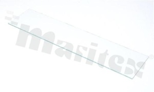 Protective glass for segmented display; alphanumeric; 154x37 mm thick 1.1m