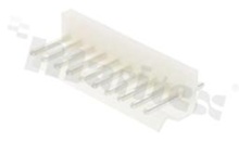 Header for PCB; pitch 3.96mm; 10-contacts; THT; male; top entry; 250V/7A