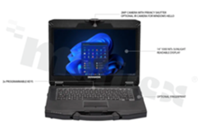 Laptop; Intel Core; 11th Gen; 14.0”; FHD (1920 x1080); NVMe SSD; COM; 4xUSB; VGA; HDMI; Audio; temp. pracy: -20+60 st.C