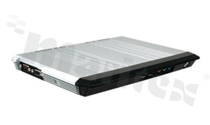 Bezwentylatorowy przemysłowy komputer wbudowany; procesor AMD T40E 1.0GHz; 1x VGA; 1x HDMI; 2x Gigabit LAN; 1xCF; 1x SATA; 2xCOM; 4x USB; temperatura pracy 0+50C; zasilanie 12-26V;WYCOFANY Z PRODUKCJI