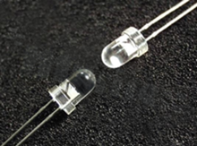 Dioda LED 5mm; czerwona 618-630nm; ultrajasna 12000-23500 mCd; selekcja CA0B0AA1; water clear; 15 stopni; bez stoperów