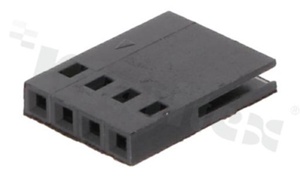 Korpus złącza FPC; w rastrze 2.54mm; 4-stykowe; żeński