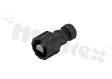 Złącze Conec 17-10001 RJ45, montaż na kabel, bagnetowy system zatrzaskowy IP67, 1,2A