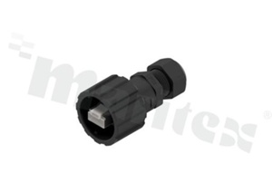 Socket Conec 17-10001 RJ45, cable plugin, bayonet assembly system, IP67, 1,2A