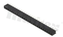 Listwa stykowa do PCB; w rastrze 2.00mm; 1x26 styków; montaż: THT; żeńska; prosta; jednorzędowe