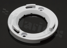 Holder for LED COB; Number of LEDs: 1; Dimensions: round 53mm; Height: 5.5mm; meterial: PC; Fastening: screw