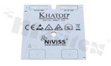 Podłoże MCPCB, przewodność cieplna 2W/(m*K), grubość: 1.6mm, Ilość warstw - 1, grubość warstwy miedzi 70um, biała soldermaska, kolor legendy: bezbarwna, rozmiar: prostokąt 56x63mm, pokrycie padów: cyna bezołowiowa; do optyki KHATOD, /10