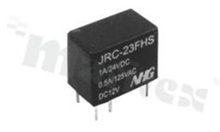 Electromagnetic relay; contact rating current 1A; coil voltage 12VDC; changeover contact (1C); moc cewki: 150mW; 1A/30VDC; 0.5A/125VAC