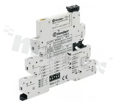 Interface relay; rating current 6A; coil voltage 12VAC,12VDC; contact SPDT; contact load capacity 6A/250VAC,6A/24VDC; screw terminals