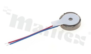 Coin Vibration Motor; D=10 X 2mm; 3VDC, rotational speed min. 10000 rpm