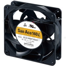 Fan; long-life; DC; 12VDC; 140x140x38mm; 2.6m3/min; 39.0dB.