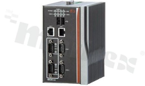 Robust Din-rail Fanless Embedded System with Intel Atom Processor Z510PT/ Z520PT up to 1.33 GHz; Intel US15WPTChipset;  2 isolatedCAN;2COM ports; 2 USB ports and VGA port; 2 Isolated LAN; supply 12-48V