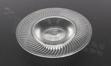 Soczewka do diod LED COB; kąt rozsyłu: 16 stopni FWHM; ilość diod: 1; rozmiar: okrąg 84.6mm; wysokość: 18.60mm; rodzaj materiału: PMMA; sposób mocowania: ramka