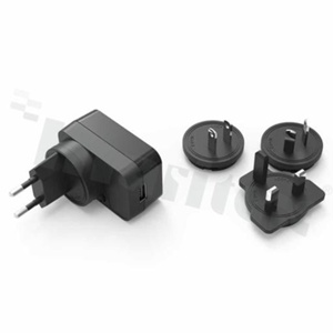 Zasilacz impulsowy; z wymiennymi wtyczkami; wtyczkowy; 12W; 15V; 0.8A; 85-265VAC