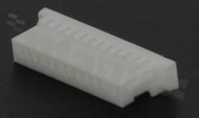 Crimp terminal housing; pitch 1.00mm; 12-contacts; female; applicable wire AWG#28-32; 50V/1A