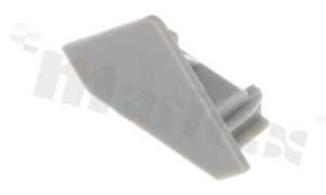 NPROFILE-E-A-G0, zaślepka do profilu aluminiowego ALU4 (kątowy), RoHS