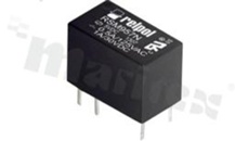 Electromagnetic relay; contact rating current 2A; coil voltage 12VDC; changeover contact (1P); coil power 150mW; 2A/24VDC; 2A/120VAC