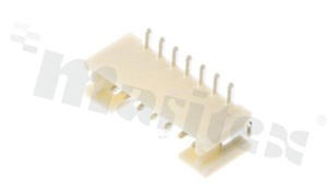 Header for PCB; pitch 2.00mm; 7-contacts; SMD; male; top entry; 100V/2A