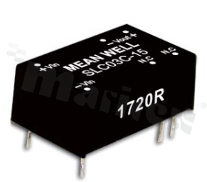 Converter DC/DC; 3W; 36-75V; 15V; 200mA