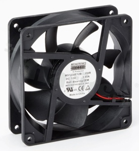 Wentylator; DC; 12VDC; 120x120x38mm; 7.59m3/min; 68.00dB; 2 przewody; IP68