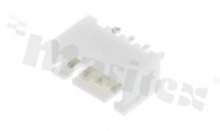 Header for PCB; pitch 2.50mm; 4-contacts; THT; male; top entry; 250V/3A
