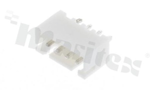Złącze Kablowe do PCB; w rastrze 2.50mm; 4-stykowe; montaż THT; męskie; pionowe; 250V/3A