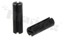 Podstawka pod diodę LED; średnica LED 3.0mm; wysokość A=14.0mm; czarna