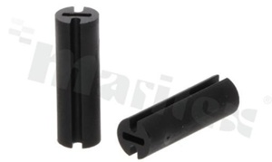 Podstawka pod diodę LED; średnica LED 3.0mm; wysokość A=14.0mm; czarna