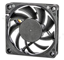 Fan; DC; 12.0VDC; 70x70x15mm; 0.95m3/min; 39.0dB.
