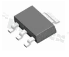 Stabilizator napięcia; liniowy, VLDO; nieregulowany; Vout: 5V; Vin: 2.25-16V; Vd: 0.41V; 1A; -40+125 st.C; SMD; SOT223