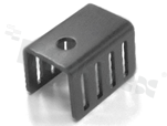 Radiator; prasowany; TO-220; 19.05x13.2x12.7mm; czarny; anodowane aluminium AL5052; RoHS.