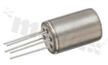 Cyrkonowy czujnik tlenu; długość: 16.5mm; zakres: 25%/100%; zasilanie: 4.35V; temperatura pracy: -100+250 st.C; czas odpowiedzi: 4s; THT 5-pin