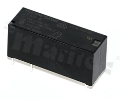 Electromagnetic relay; contact rating current 10A; coil voltage 24VDC; 1 make contact (1A); coil power 245mW; 8A/24VDC; 8A/250VAC