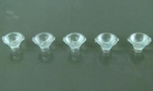 Lens for LED high power; angle: oval 15 x 50 degrees ; Number of LEDs: 1; Dimensions: round 21.88mm; Height: 13.6mm; material: PMMA; Fastening: glue