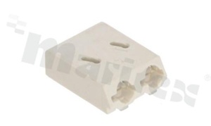 Gniazdo DG2003-6.0-02P-11-01AH, raster 6,0 mm, 2-torowa, zacisk sprężynowy, przekrój przewodu, 0,5-0,1,5mm2, wersja SMT, UL:10A/300V(02P)