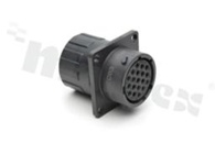 Standard Connector circular; RCP SQ FL 19 pins; SZ 14 SCKT SEAL