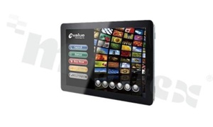 10.1'' PanelComputer;Capacitive touch 1280x800 panel; Intel Atom Z3735 1.33GHz quad-core; 2 GB RAM; 8/32GB eMMC; 2x USB; 1x micro USB; 1xCOM; WiFi; LAN; Bluetooth; HDMI; Audio; Micro SD slot; OS: Win 8.1/10/Android 4.4/Linux; supply 12-24 VDC