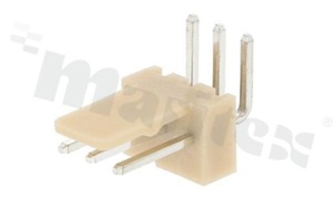 Złącze Kablowe do PCB; w rastrze 2.54mm; 3-stykowe; montaż THT; męskie; poziome; 250V/3A