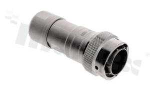 RT061412PNH-K plug; male plug; 12 pins; for 16-18AWG cable; internal bayonet; IP67; Ecomate RM series; complete set with gold-plated pins