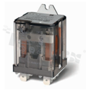 Przekaźnik elektromagnetyczny; mocy; prąd znamionowy 16A; napięcie cewki 230VAC; podwójny styk przełączny DPDT; moc cewki 2.2VA; 16A/250VAC, 16A/24VDC; montaż: panel, Faston 250
