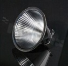 Reflektor do diod LED COB; kąt rozsyłu: 16 do 35 stopni FWHM; ilość diod: 1; rozmiar: okrąg 70mm; wysokość: 41.9mm; rodzaj materiału: PC; sposób mocowania: gniazdo