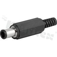 AC/DC power connectors; Cable, Free Hanging; Solder; Straight; Plug