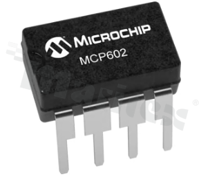 Wzmacniacze operacyjne – Op Amp; MICROCHIP; MCP602-I/P; 2; 2 mV; 2.7 V - 6 V; 1 pA