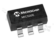 Regulatory napięcia LDO; MICROCHIP; MIC5205-2.5YM5-TR; 2.5 V; 1; 150 mA; 165 mV