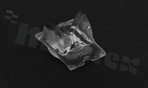 Lens for LED high power; angle: asymmetric; Number of LEDs: 1; Dimensions: 20x16mm; Height: 11mm; meterial: PMMA; Fastening: tape; pin; screw