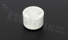 Lens for LED high power; angle: 40 do 60 degrees ; Number of LEDs: 1; Dimensions: round 17.10mm; Height: 10.5mm; material: PMMA; PC; Fastening: glue