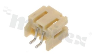 Złącze Kablowe do PCB; w rastrze 2.00mm; 2-stykowe; montaż SMD; męskie; poziome; 100V/2A